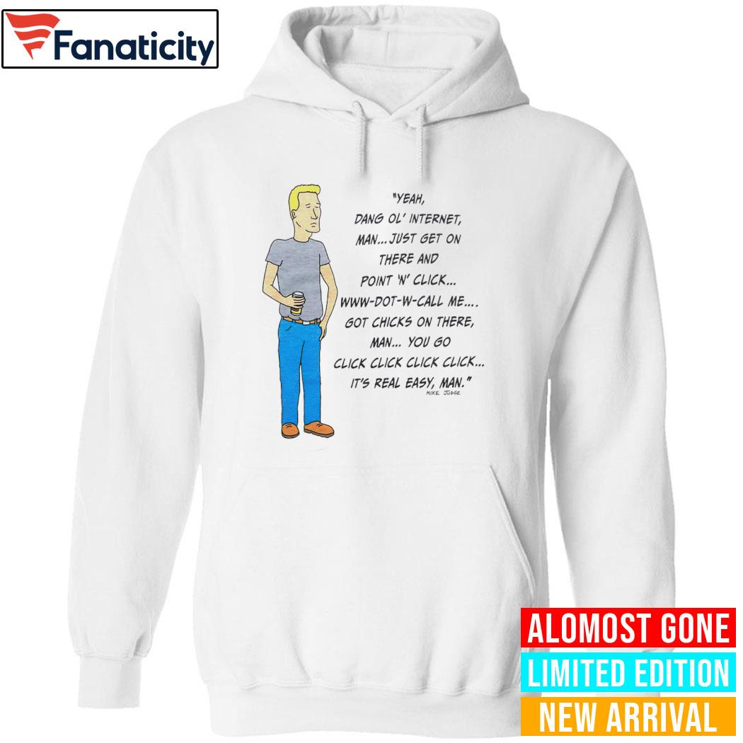 King Of The Hill Boomhauer yeah dang ol' internet shirt