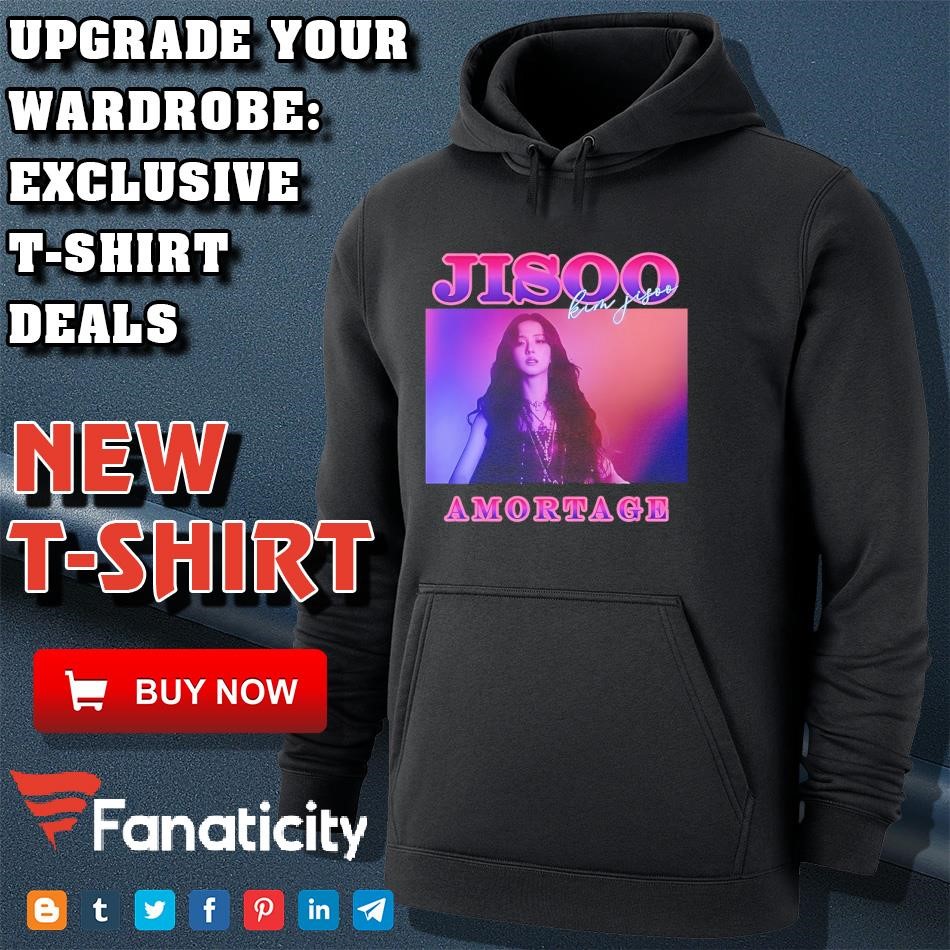 BLACKPINK JISOOジス AMORTAGE CROP TSHIRT JISOO - Crop T-Shirt [AMORTAGE Official MD] - K PLACE