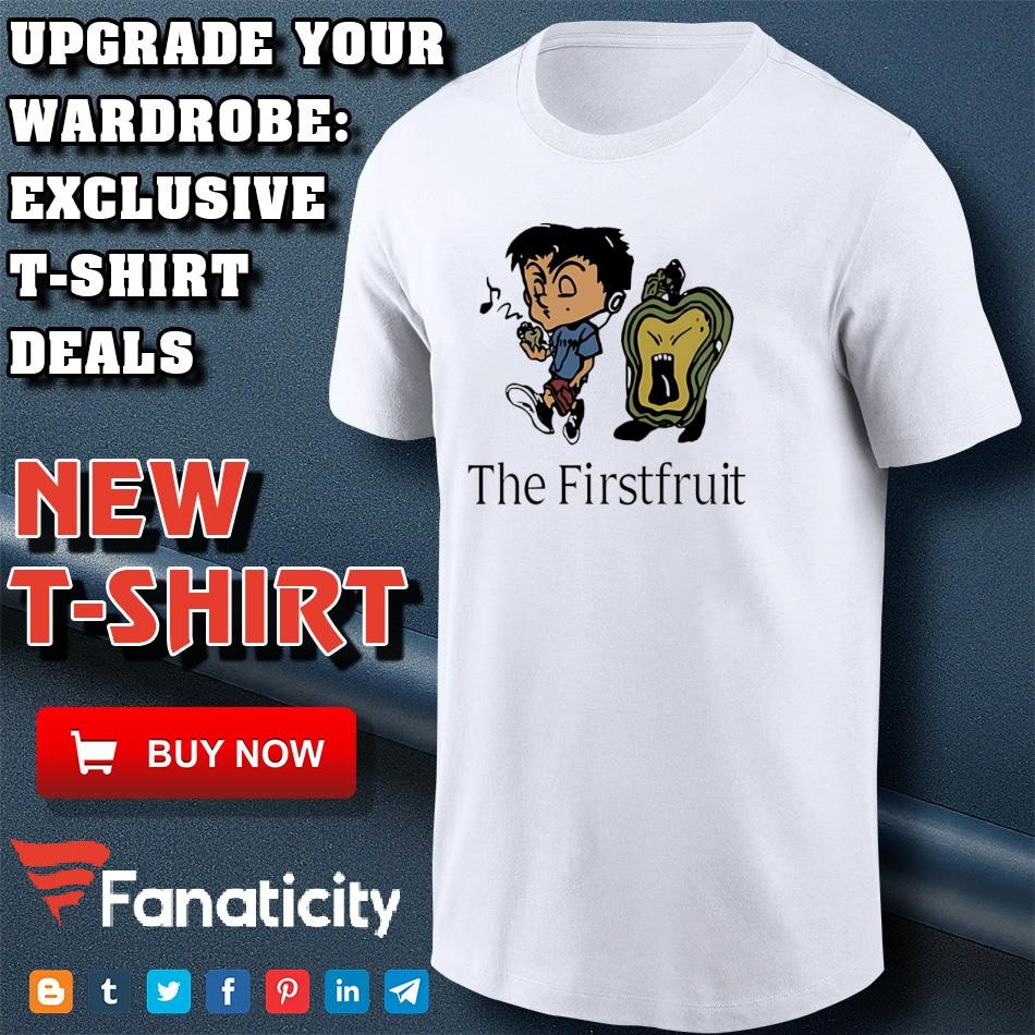 アイドル Mark The Firstfruit TIBLE T-SHIRT MARK - [The Firstfruit] OFFICIAL MD TIMETABLE T-SHIRT