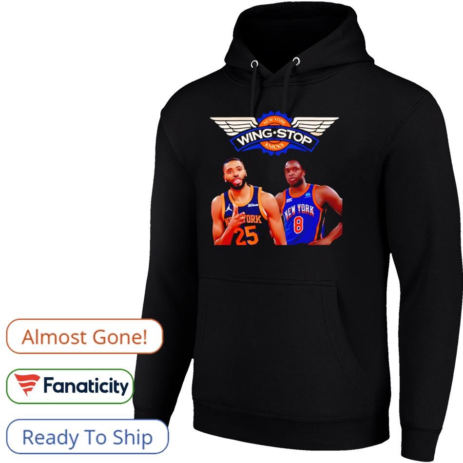 Mikal Bridges and OG Anunoby New York Knicks Wing-stop shirt