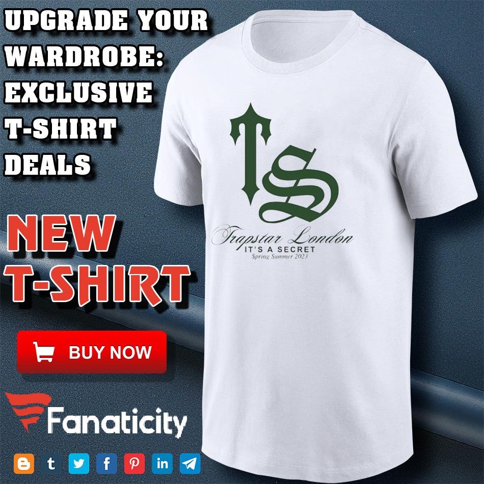 Trapstar London it's a secret spring summer 2023 shirt