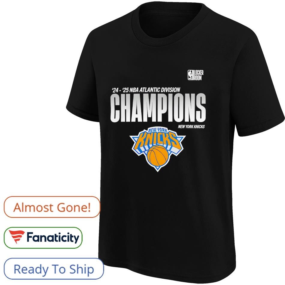 2025 NBA Atlantic Division Champions New York Knicks shirt