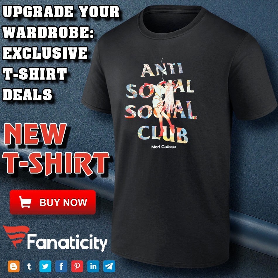 ASSC x Mori Calliope Phantomime Tee - Black – ANTI SOCIAL