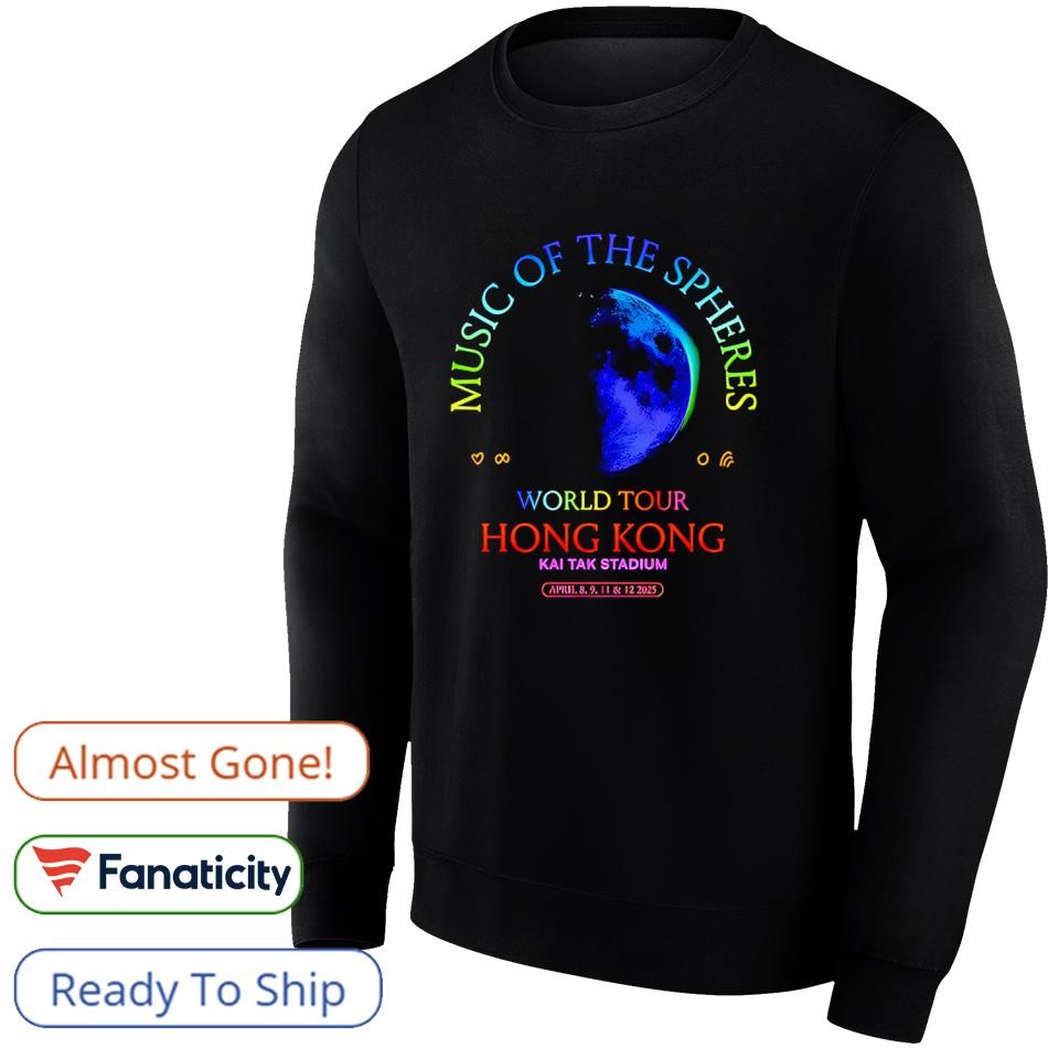 COLDPLAY 東京会場限定Tシャツ Lサイズ ゴールドプレイ COLDPLAY 2023 ライブ限定Tシャツ Lサイズ 黒