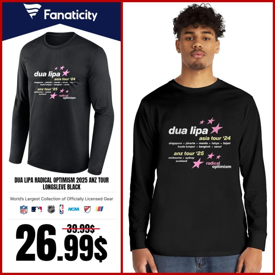 Dua Lipa アジアツアー Tシャツ DUA LIPA MERCH ~ on X: 
