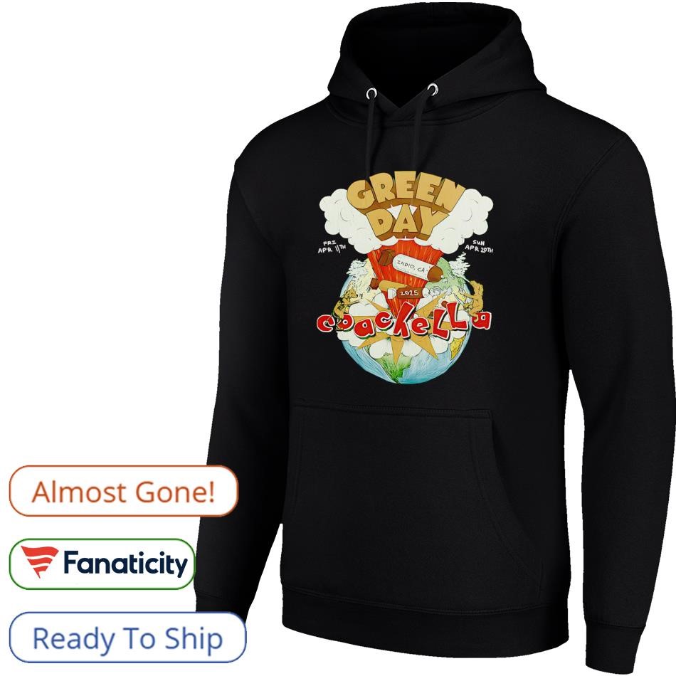 Green Day Coachella 2025 shirt, hoodie, sweater, long sleeve