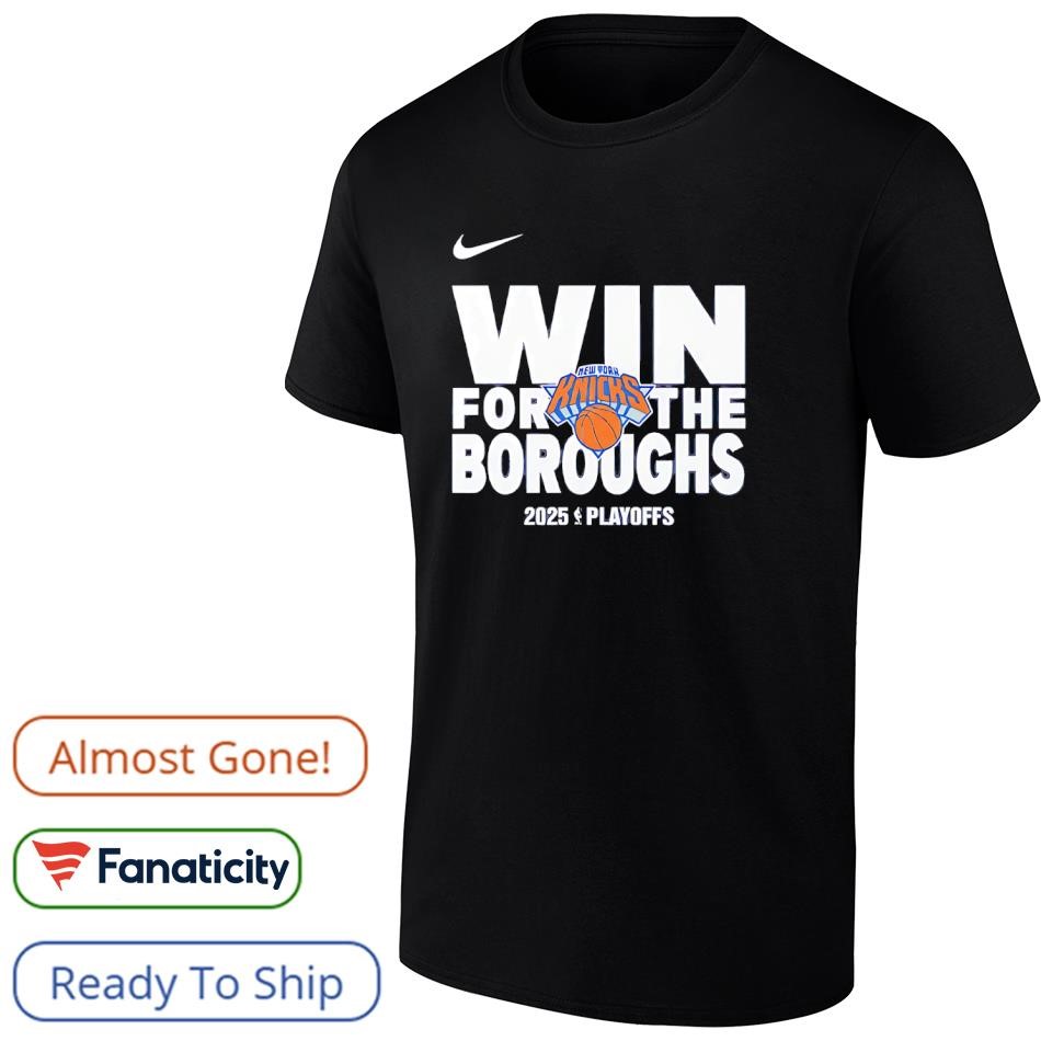 メンテナンス KNICKS New York Knicks Playoff Mantra 2025 Men's Nike NBA T-Shirt
