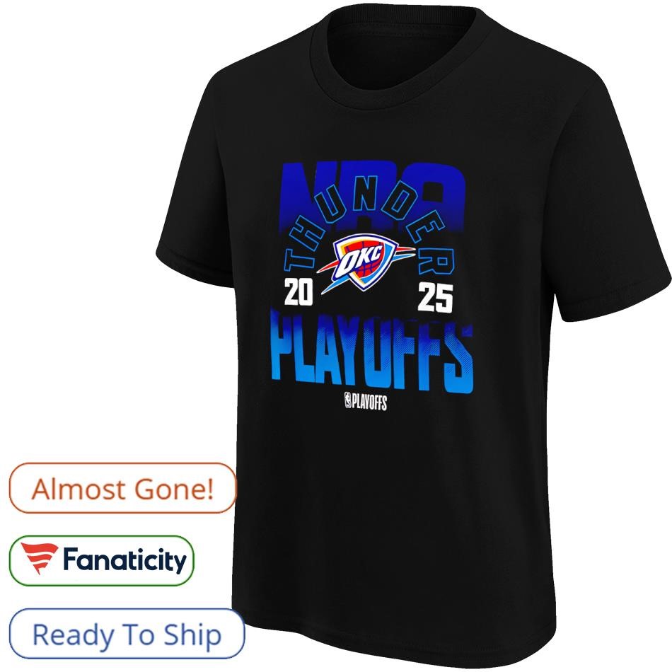 Oklahoma City Thunder 2025 NBA Playoffs shirt, hoodie