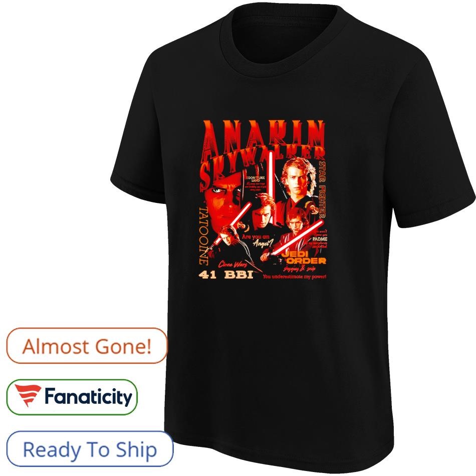 star wars Anakin Skywalker atmos Tシャツ L Anakin Skywalker Star Wars Tee » Vintage Heavyweight T-Shirt