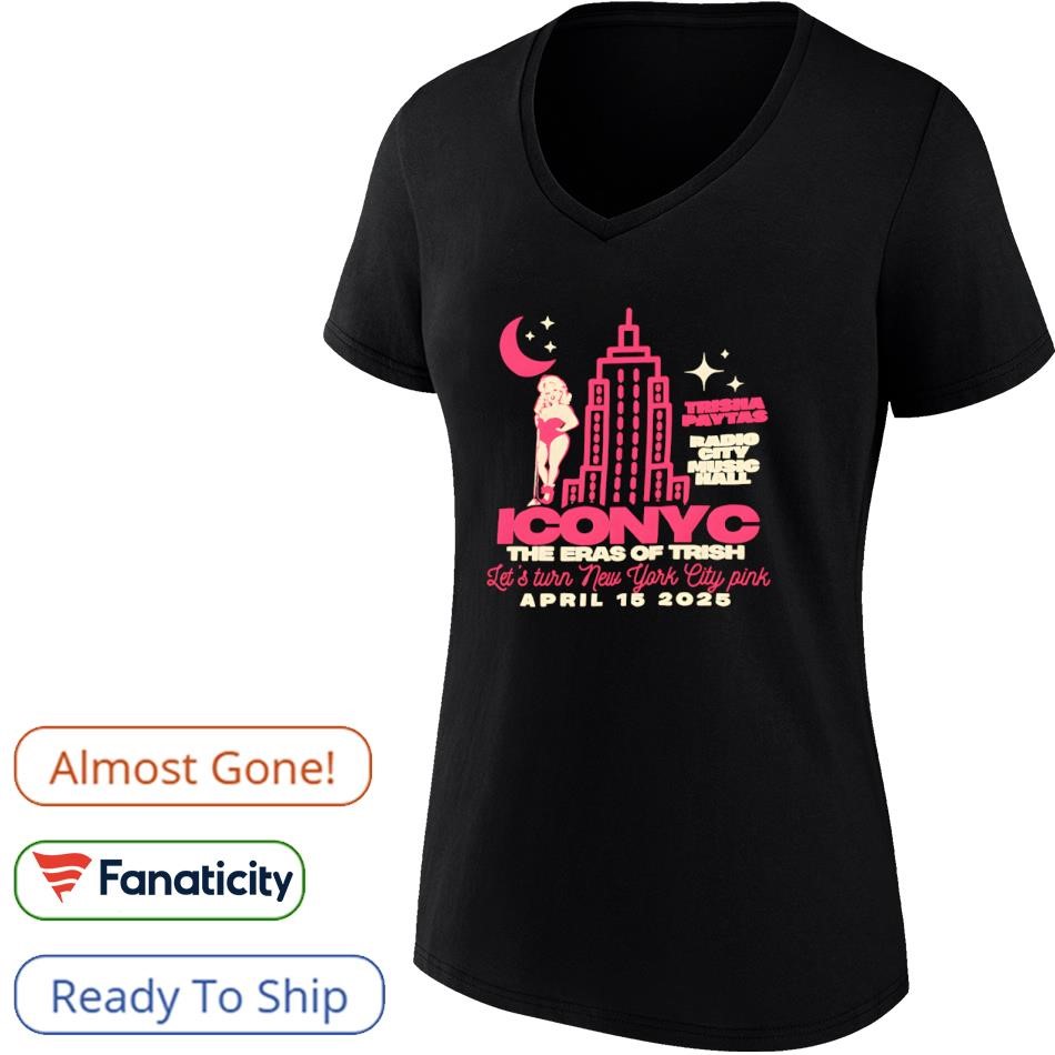 Trisha Paytas Radio City Music Hall Iconyc the eras of trish