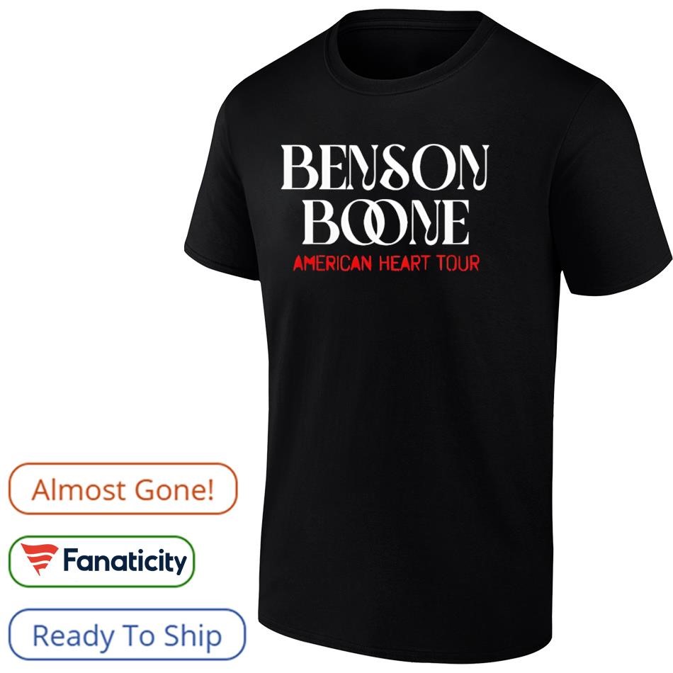 Benson Boone American Heart Tour Signature shirt, hoodie