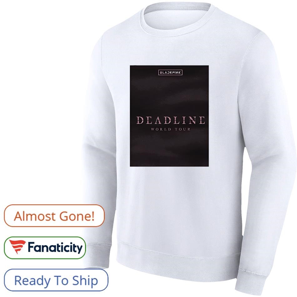 【BLACKPINK】DEADLINE Tシャツセット Blackpink Deadline World Tour 2025 T-Shirt Official Concert