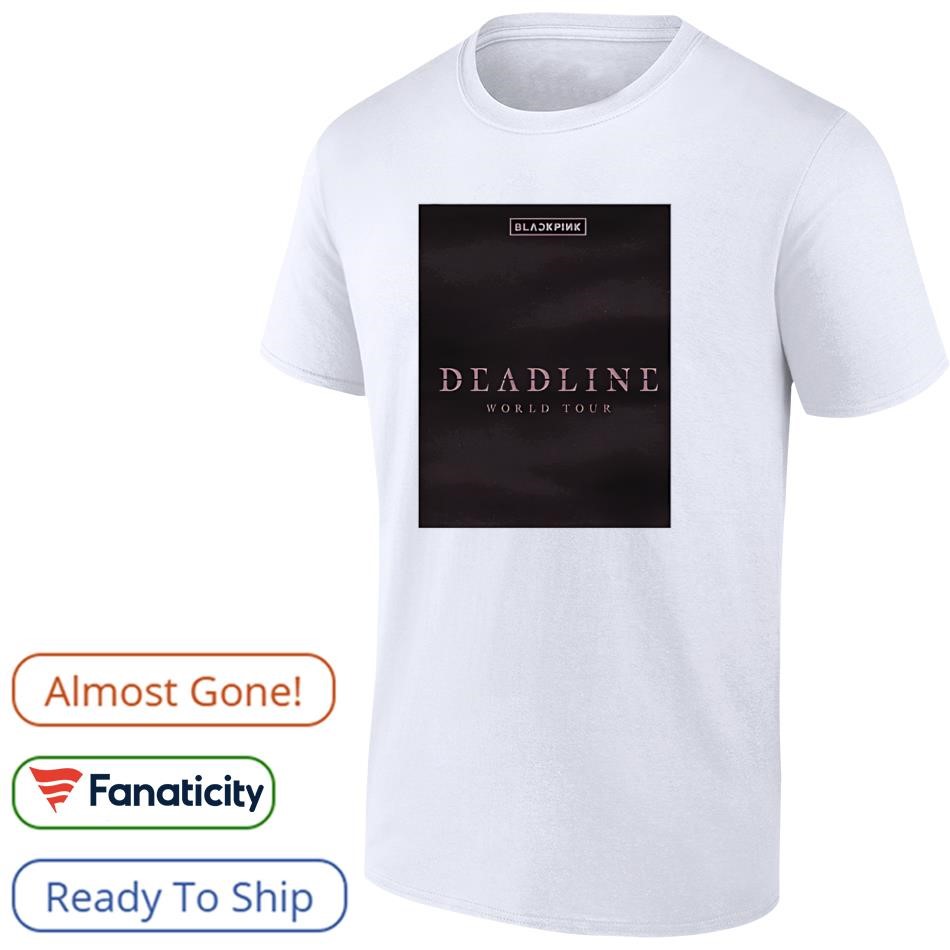 【BLACKPINK】DEADLINE Tシャツセット SALE - Blackpink Deadline World Tour 2025 T-Shirt All Size S