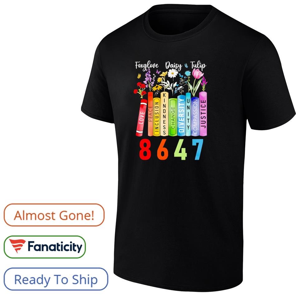 Floral foxglove daisy tulip 8647 book lover shirt, hoodie