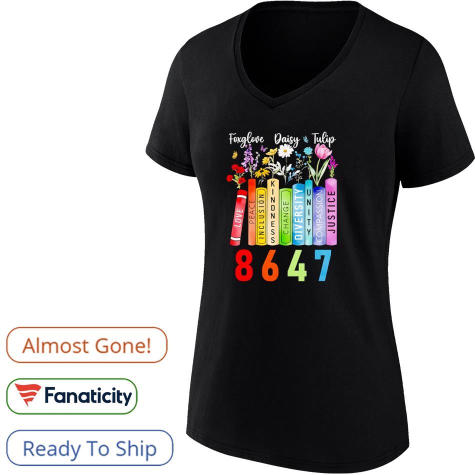 Floral foxglove daisy tulip 8647 book lover shirt, hoodie