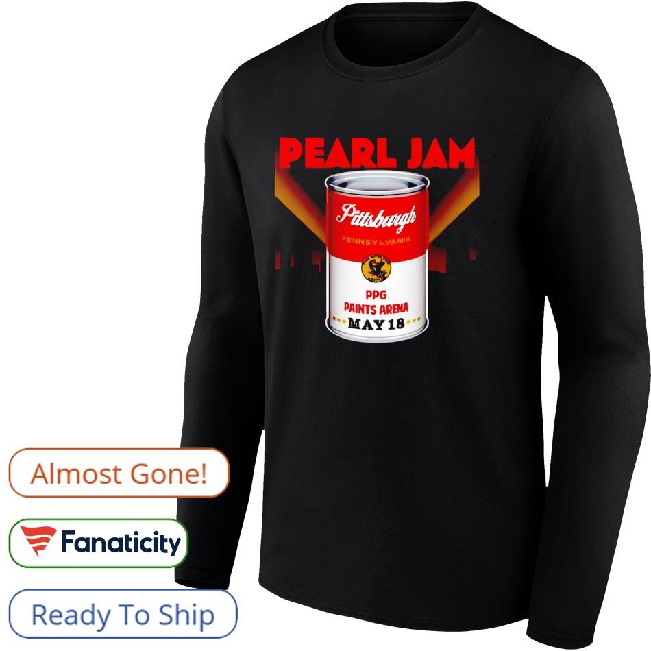 Pearl Jam Pittsburgh Pennsylvania Night 2 Event Tee At PPC