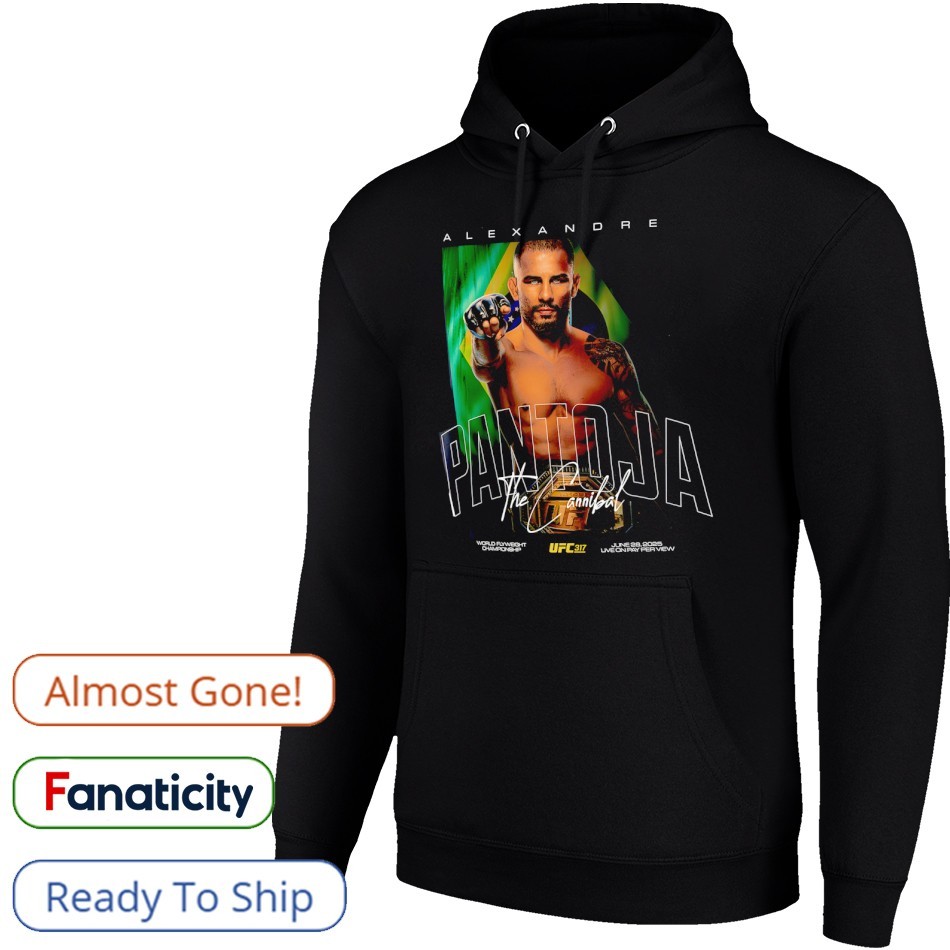 UFC公式　UFC317 Tシャツ Alexandre Pantoja UFC 317 Fighter T-Shirt - Black - Mens