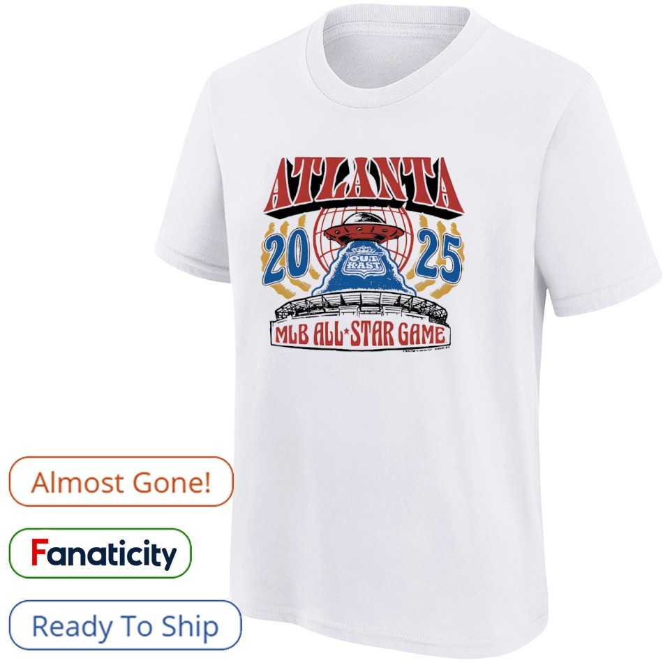 MLBオールスターゲーム2025 アトランタ　Tシャツ Atlanta Braves x Outkast 2025 MLB All-Star Game shirt