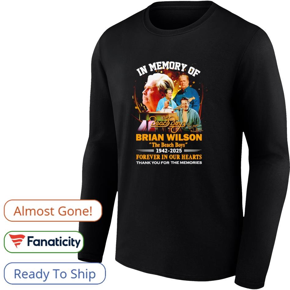 Brian Wilson In Memory Of The Beach Boys 1942-2025 Forever