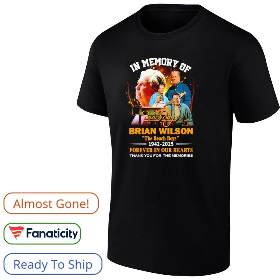 Brian Wilson SMILE '05 Tシャツ Beach Boys Smile Beach Boys Brian Wilson Surf Pet Sounds Tee T Shirt