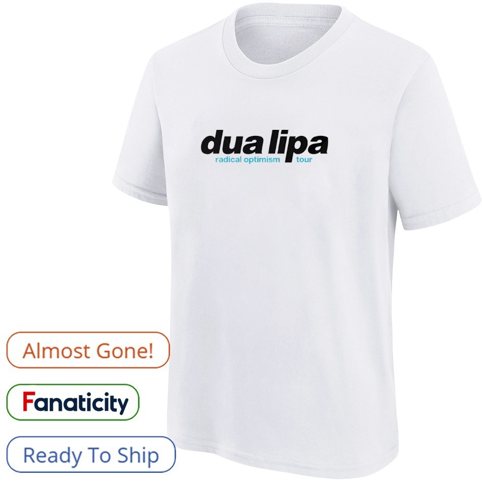Dua Lipa Radical Optimism Diving Photo Boyfriend Fit Girls T