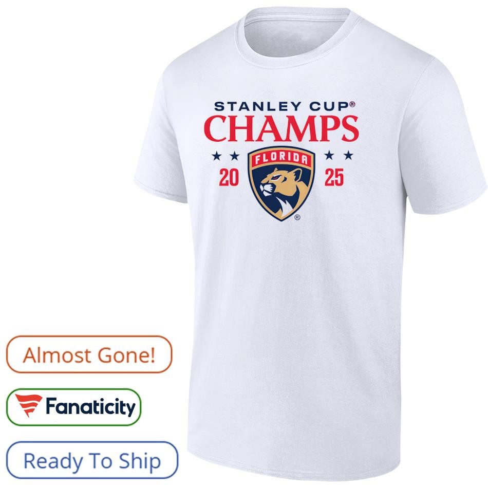 Florida Panthers 2025 Stanley Cup Champions Logo Shirt