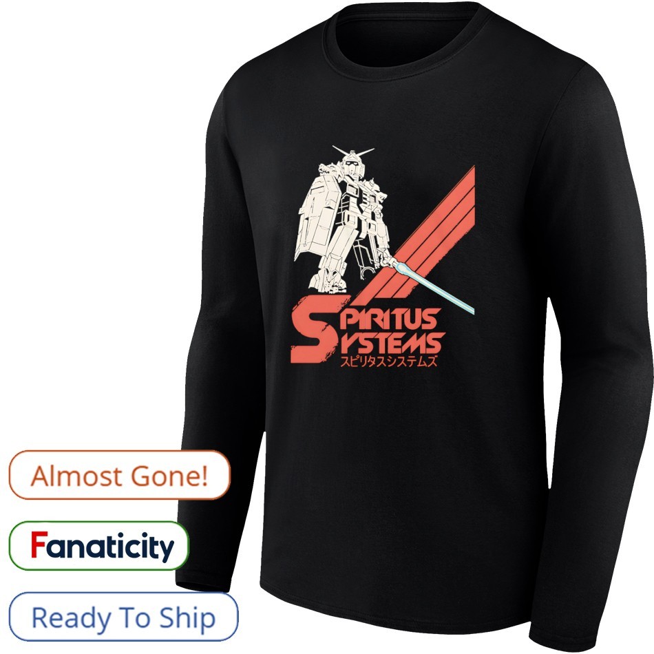 Gundam Spiritus Systems shirt, hoodie, sweater, long sleeve