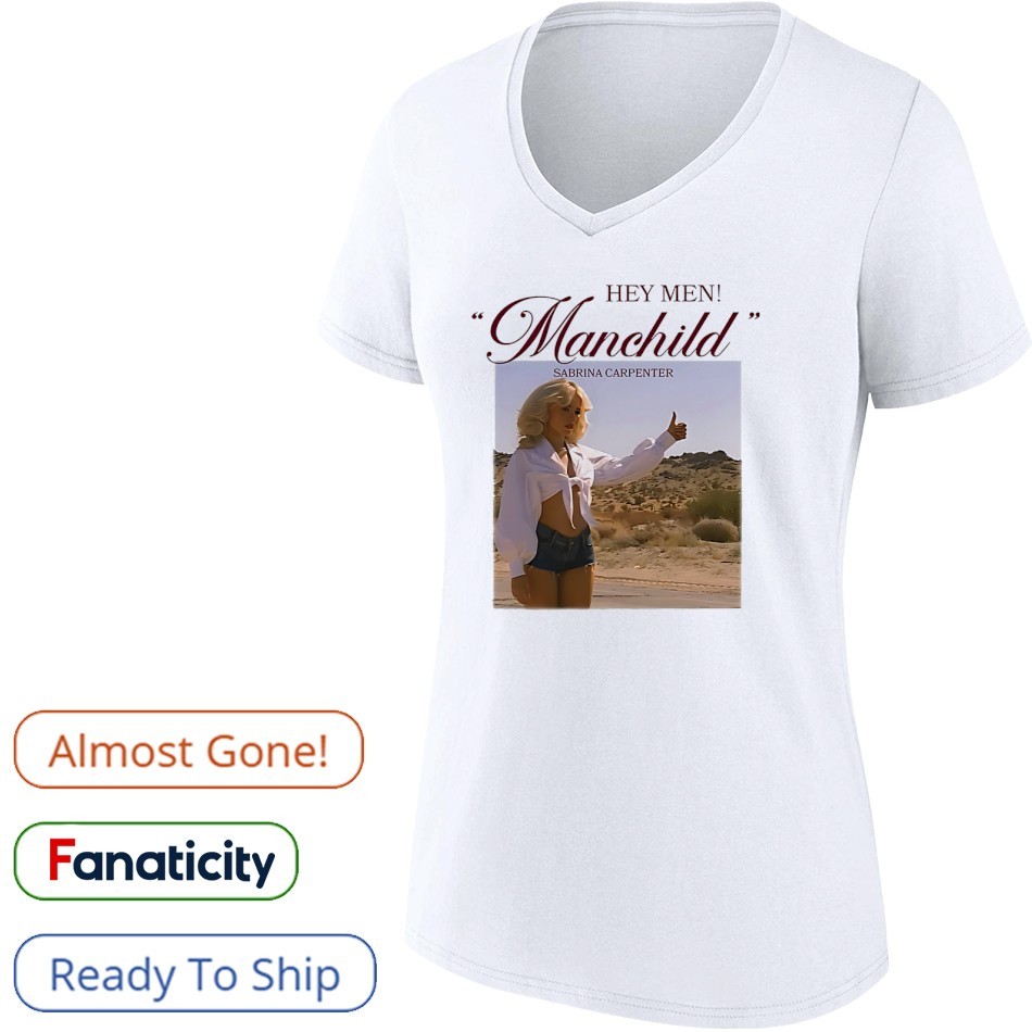 ミュージシャン sabrina carpenter manchild tee sabrina carpenter manchild tee - メルカリ