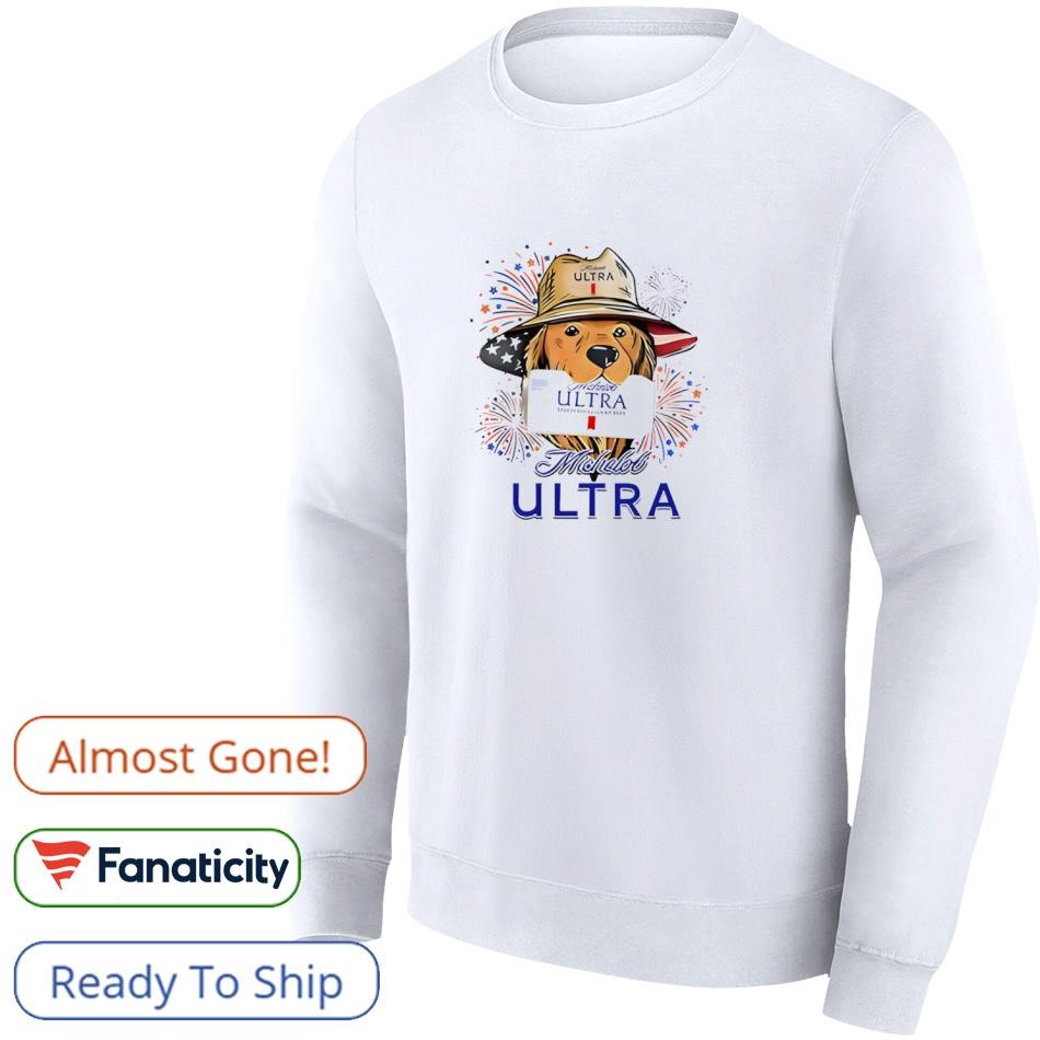 Michelob Ultra Dog 4th Of July Shirt, hoodie, sweater, long