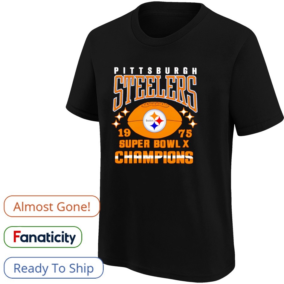 Reebok Pittsburgh Steelers NFL Record Six-Time Super Bowl