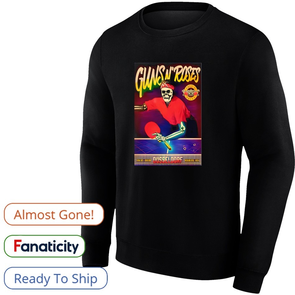 GUNS N' ROSES Japan Tour 2025 ロングTシャツ Guns N' Roses Japan 2025 Tour 2025 Globe Long Sleeve T-Shirt