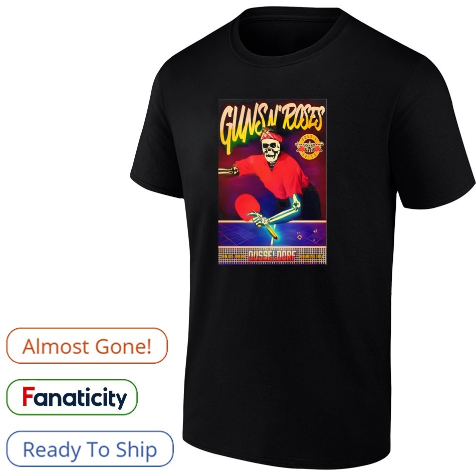 Guns N' Roses 2025 Tour The Schedule For Fan Hoodie T-Shirt