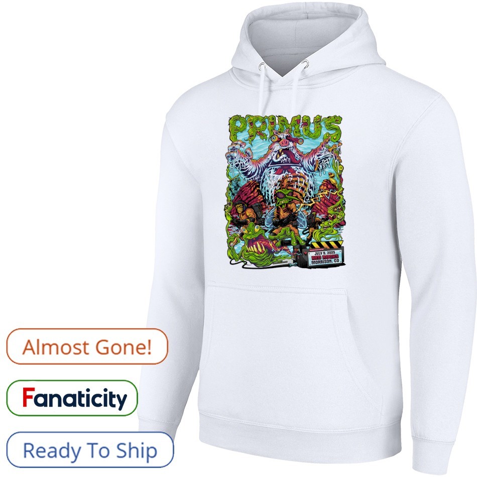 07.09.2025 Primus Red Rocks Primus Shirt, hoodie, sweater