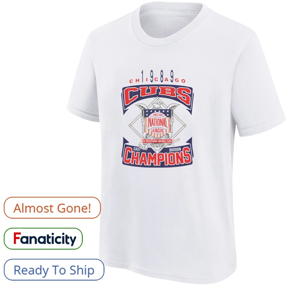 chicago cubs 推定80s 1989 Chicago Cubs East Division Champions Shirt, hoodie