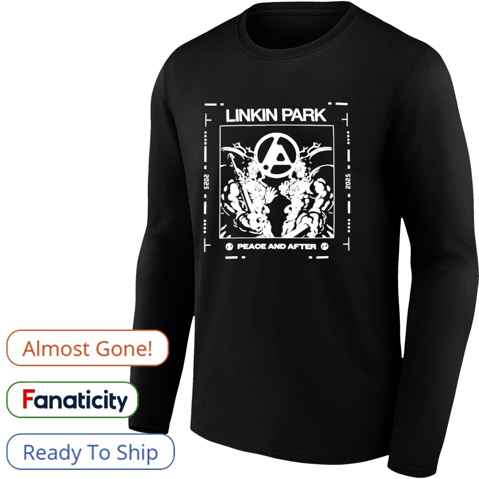 LINKIN PARK Peace&After LS SHIRT　L Size 2025 Linkin Park Peace And After Shirt, hoodie, sweater