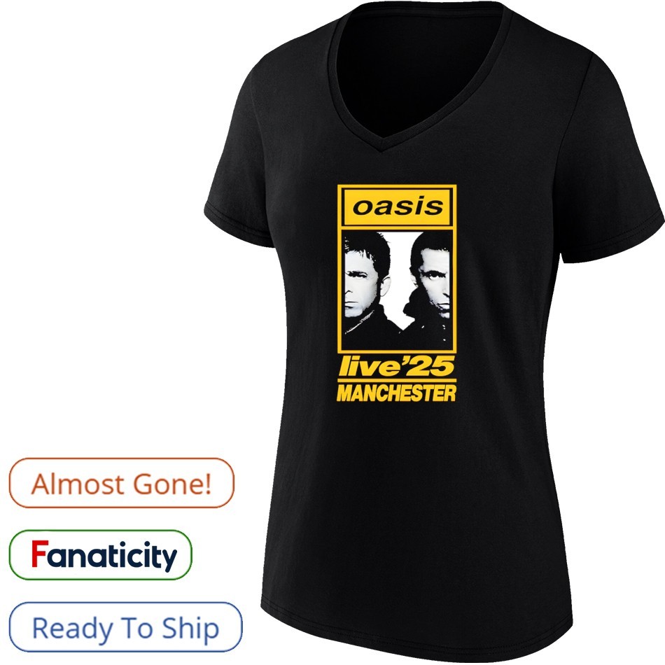 Manchester購入 正規品 oasis Live'25 Tシャツ M Live '25 Manchester T-Shirt Black – Oasis Live '25