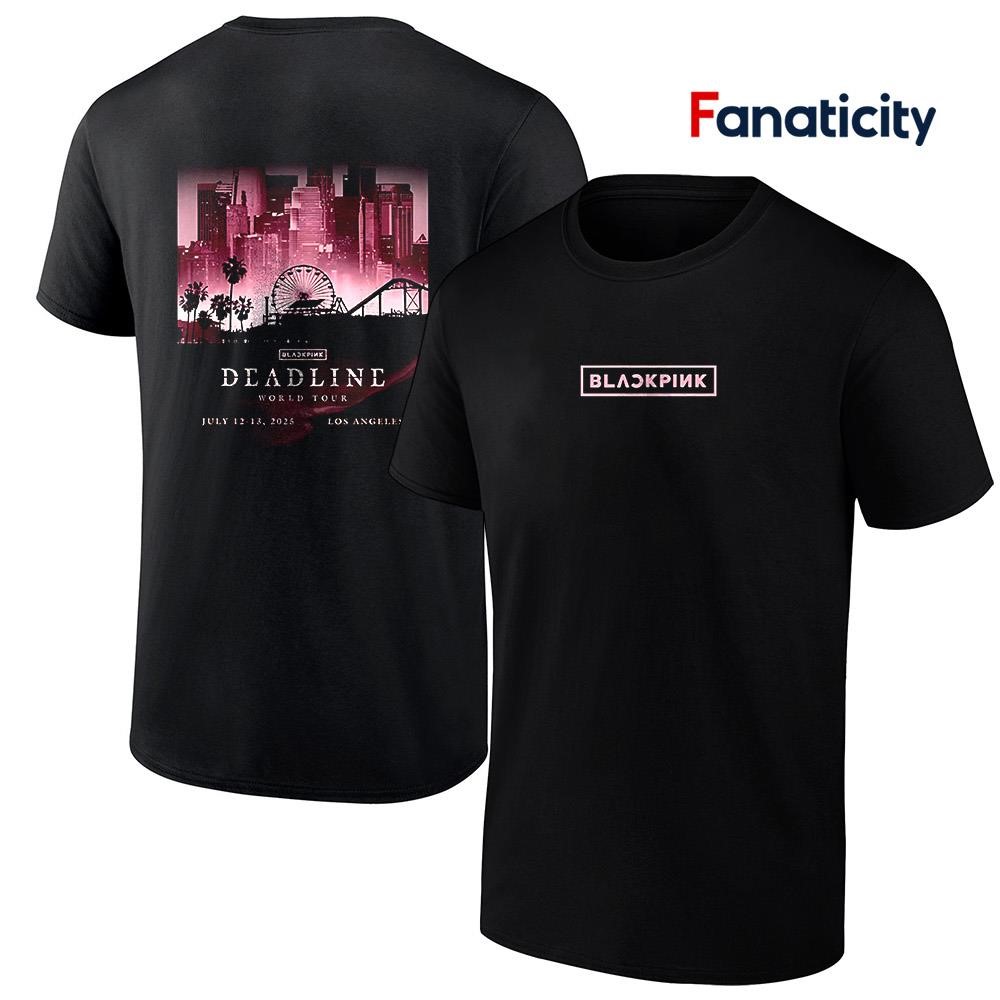 BLACKPINK DEADLINE WORLD TOUR Tシャツ Blackpink Deadline World Tour 2025 T-Shirt Official Concert