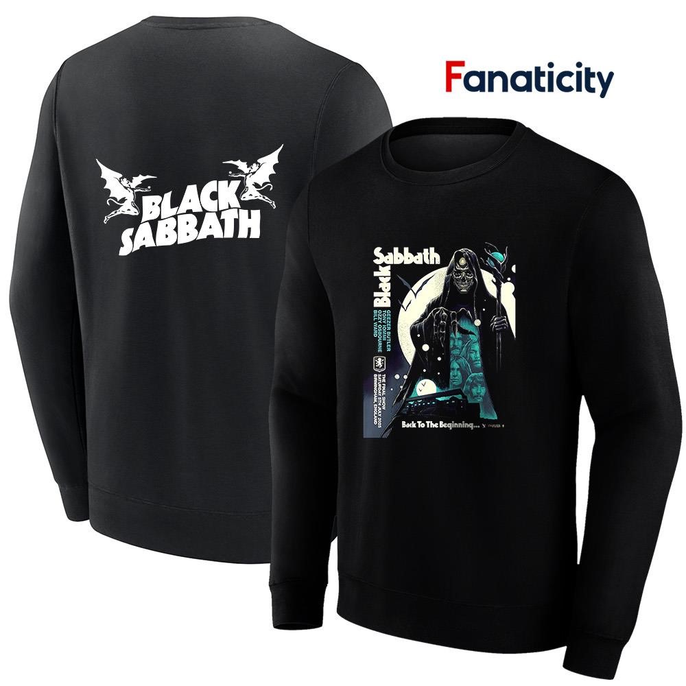 トップス Back to the Beginning, BlackSabbath Ozzy Black Sabbath and Ozzy Osbourne back to the beginning shirt