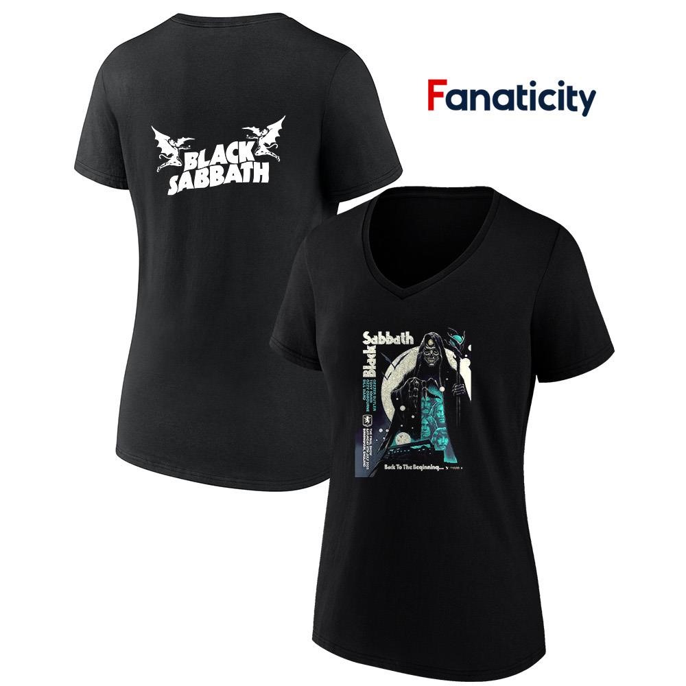 トップス Back to the Beginning, BlackSabbath Ozzy Black Sabbath And Ozzy Osbourne Back To The Beginning Merch