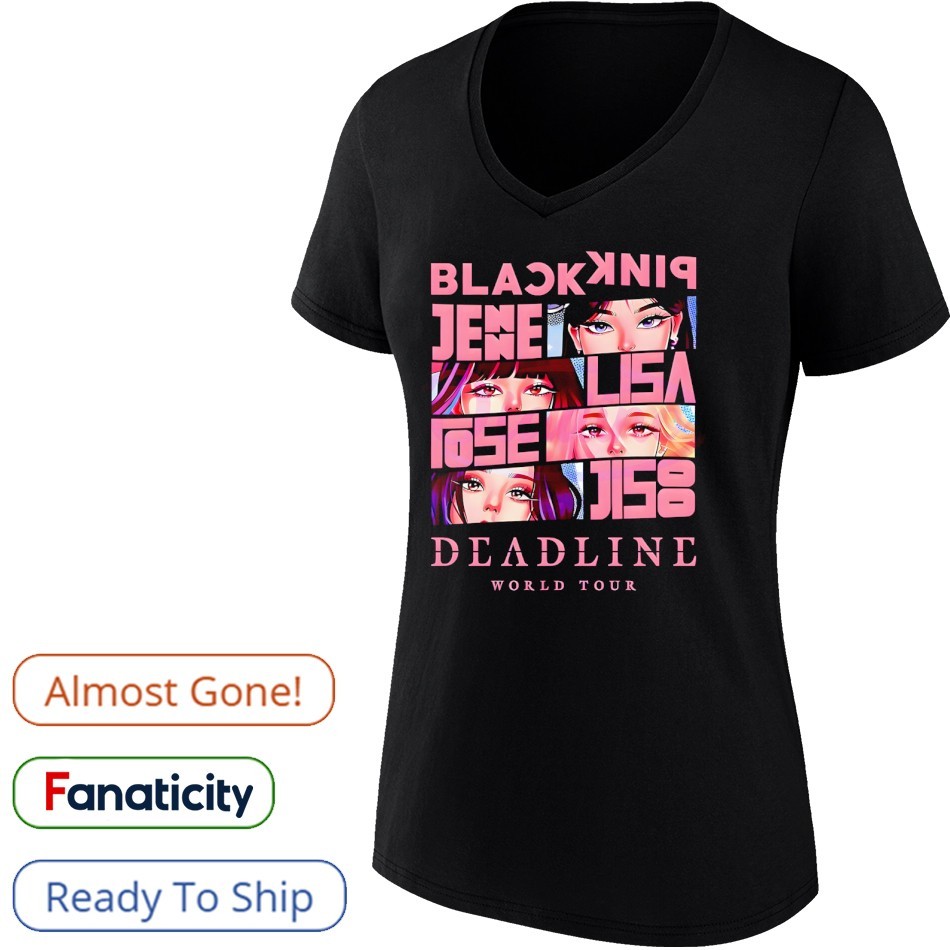 BLACKPINK DEADLINE WORLD TOUR Tシャツ BlackPink Deadline World Tour 2025 T-Shirt | Blackpink Store