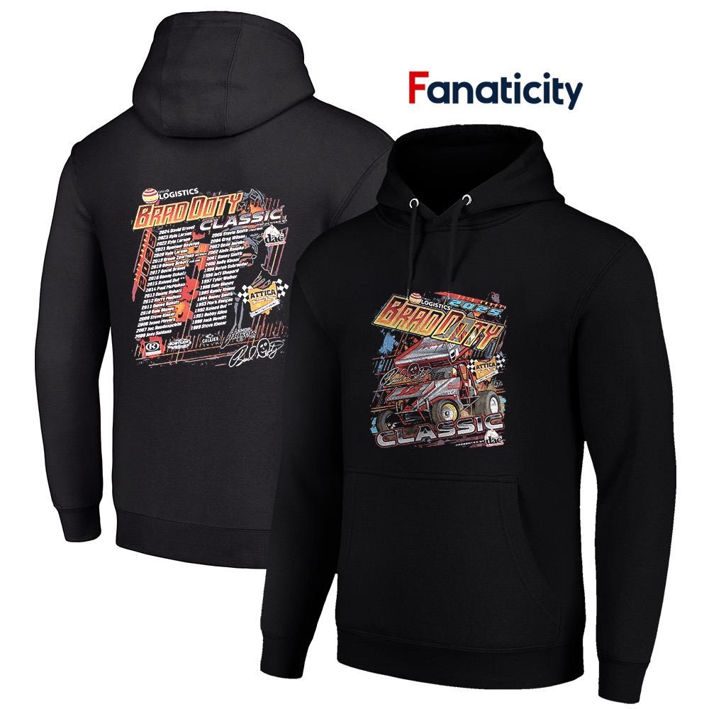 Brad Doty classic 2025 signature car racing roster shirt