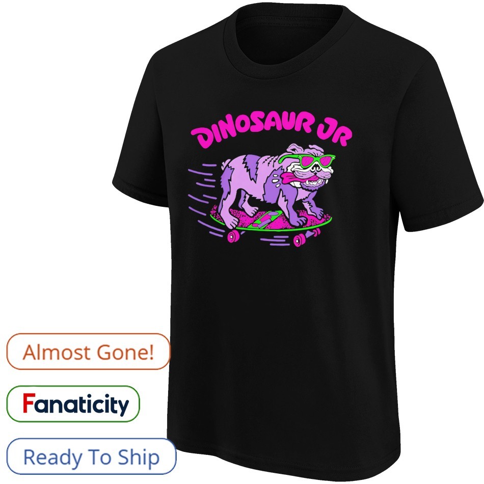 Bulldog skateboarding Dinosaur Jr shirt, hoodie, sweater