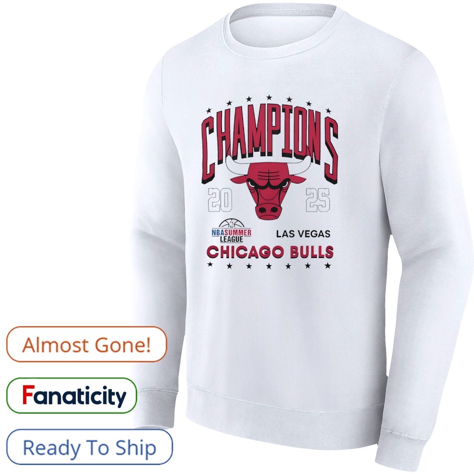 Chicago Bulls 2025 NBA Summer League Champions shirt, hoodie