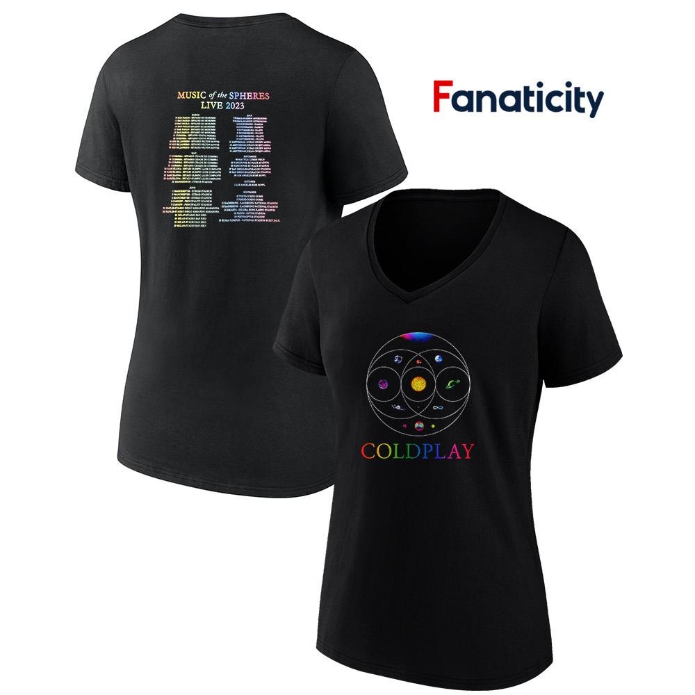 美品 COLDPLAY MUSIC OF THE SPHERESライブ Tシャツ Music Of The Spheres Tee - Teal – Coldplay US