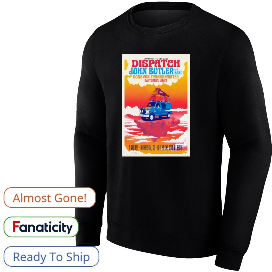 DisPatch On Aug 7 2025 In Morrison CO Tour Poster Shirt