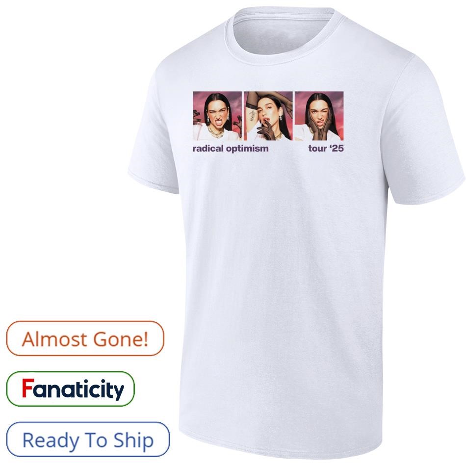 デュアリパTシャツXLサイズDua Lipa  Radical Optimism Dua Lipa Mens Radical Optimism Washed Cotton Album Graphic