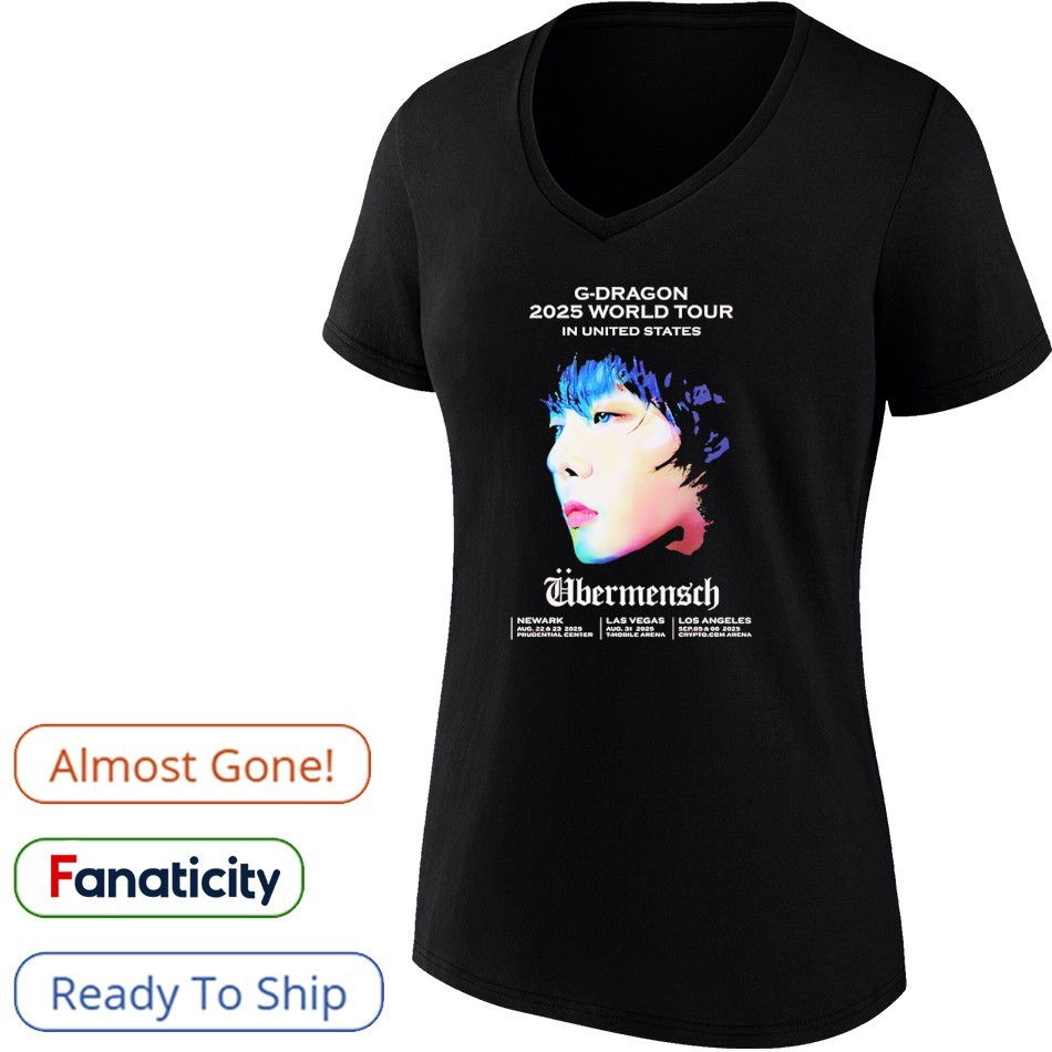 G-DRAGON Übermensch Tシャツ Ubermensch Gdragon Shirt, Kpop Tour Shirt, Gdragon Bigbang