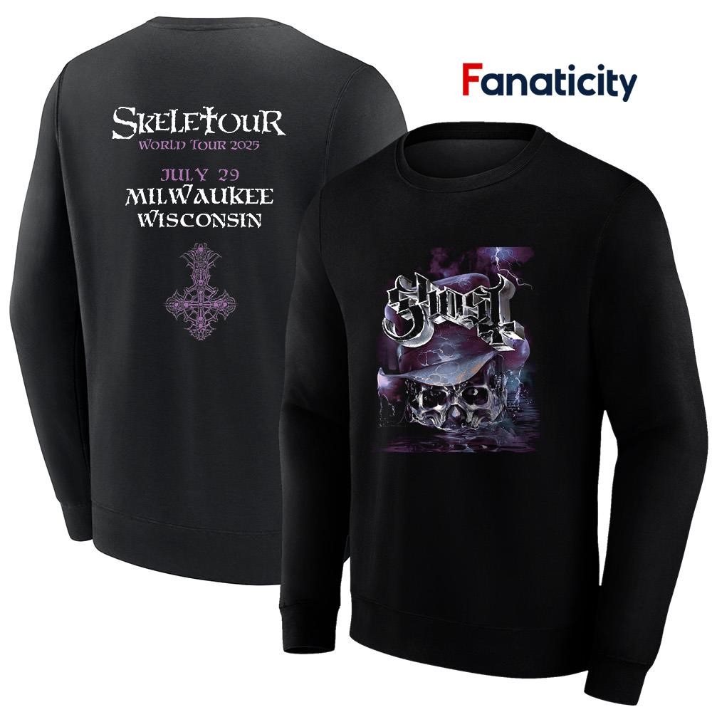 BE:FIRST World Tour 2025 Tシャツ XL Ghost Skeletour World Tour 2025 Milwaukee Wisconsin cross
