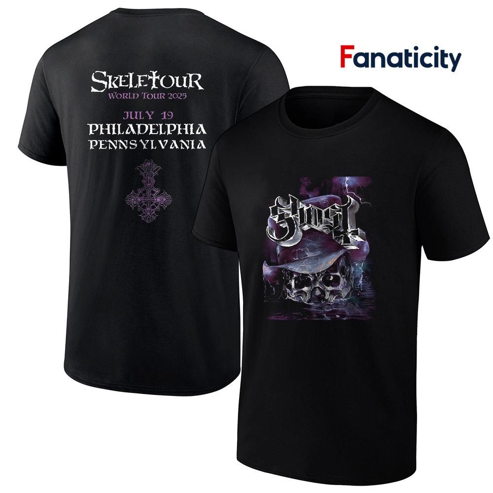 BE:FIRST WORLD Tour2025 TシャツS Ghost Skeletour World Tour 2025 Philadelphia Pennsylvania