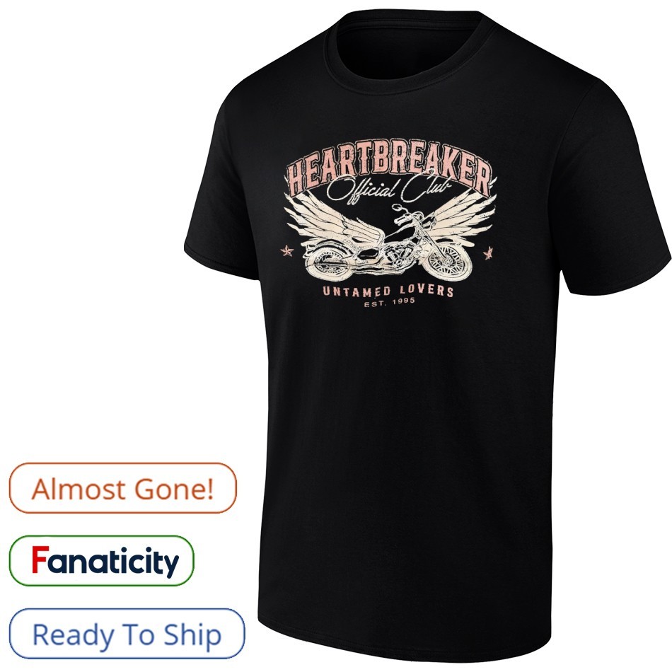 Heartbreaker official club untamed lovers est 1995 shirt